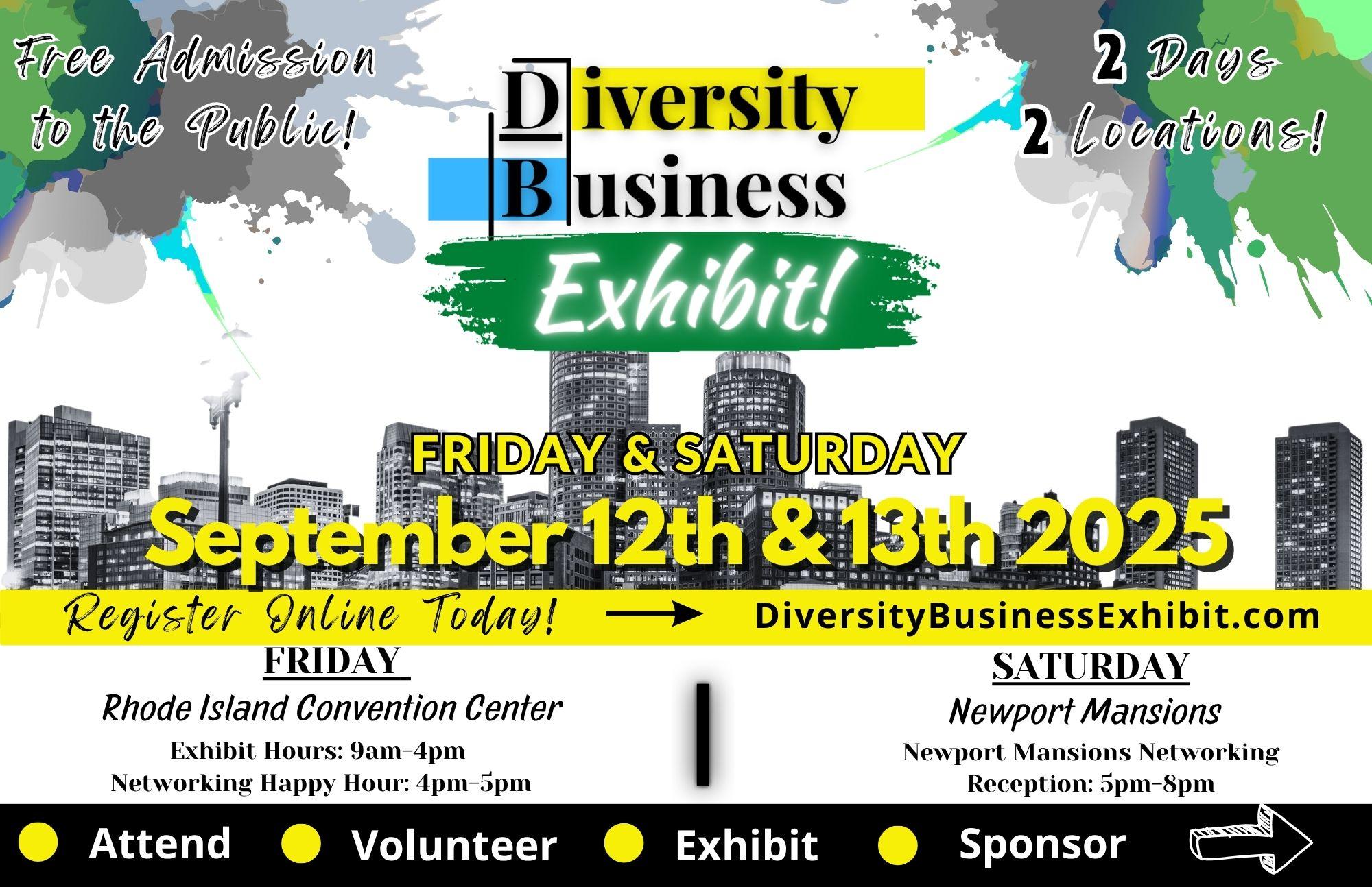 Diversity Business Exhibit 2025 - Northeast Regional Business Conference