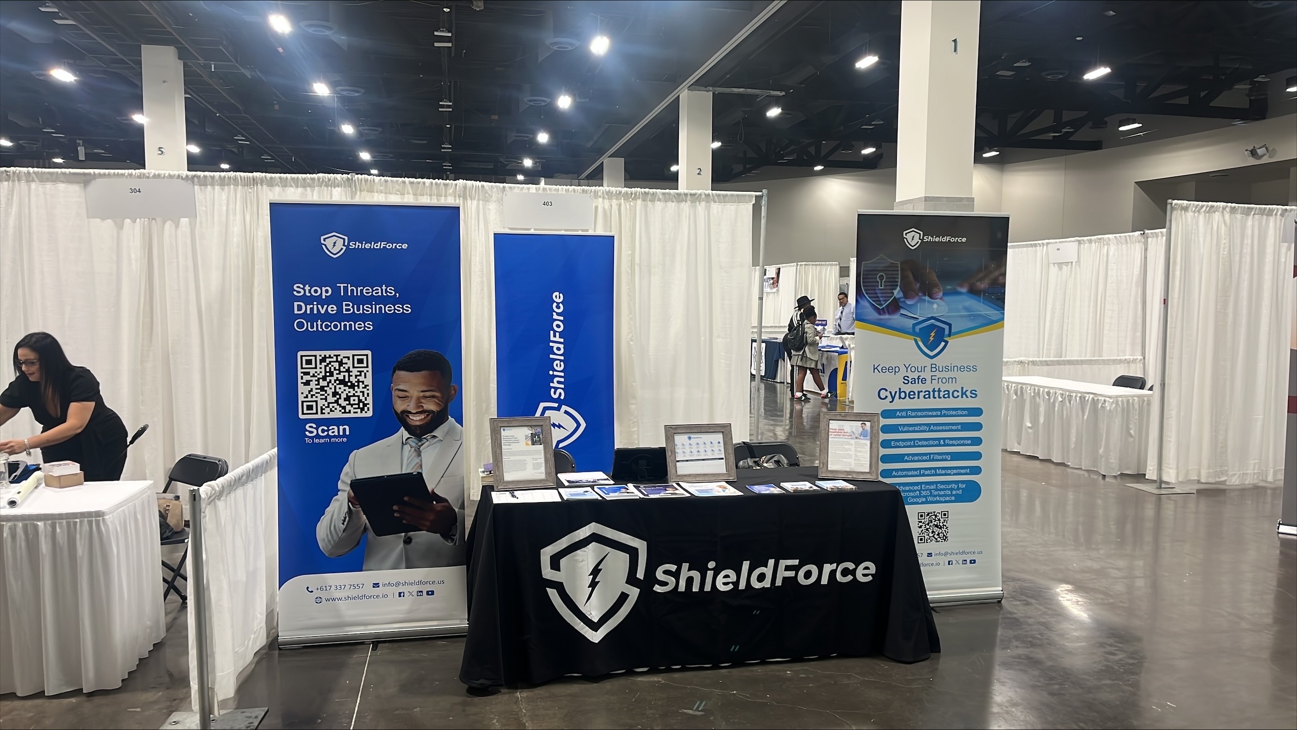 ShieldForce Booth at Diversity Business Exhibit