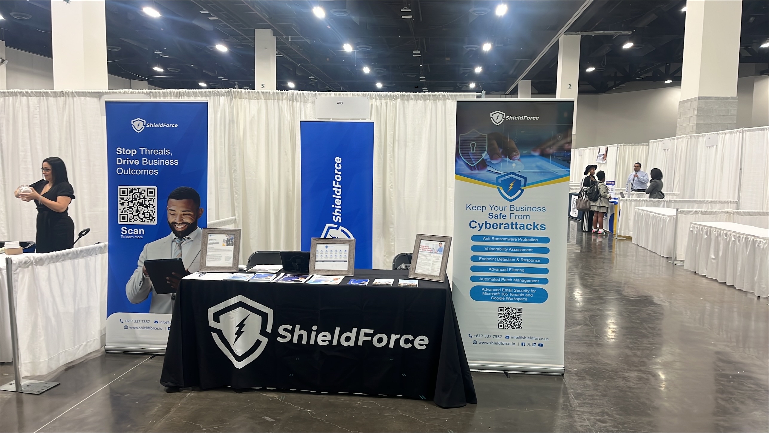 Diverse Business Professionals Networking