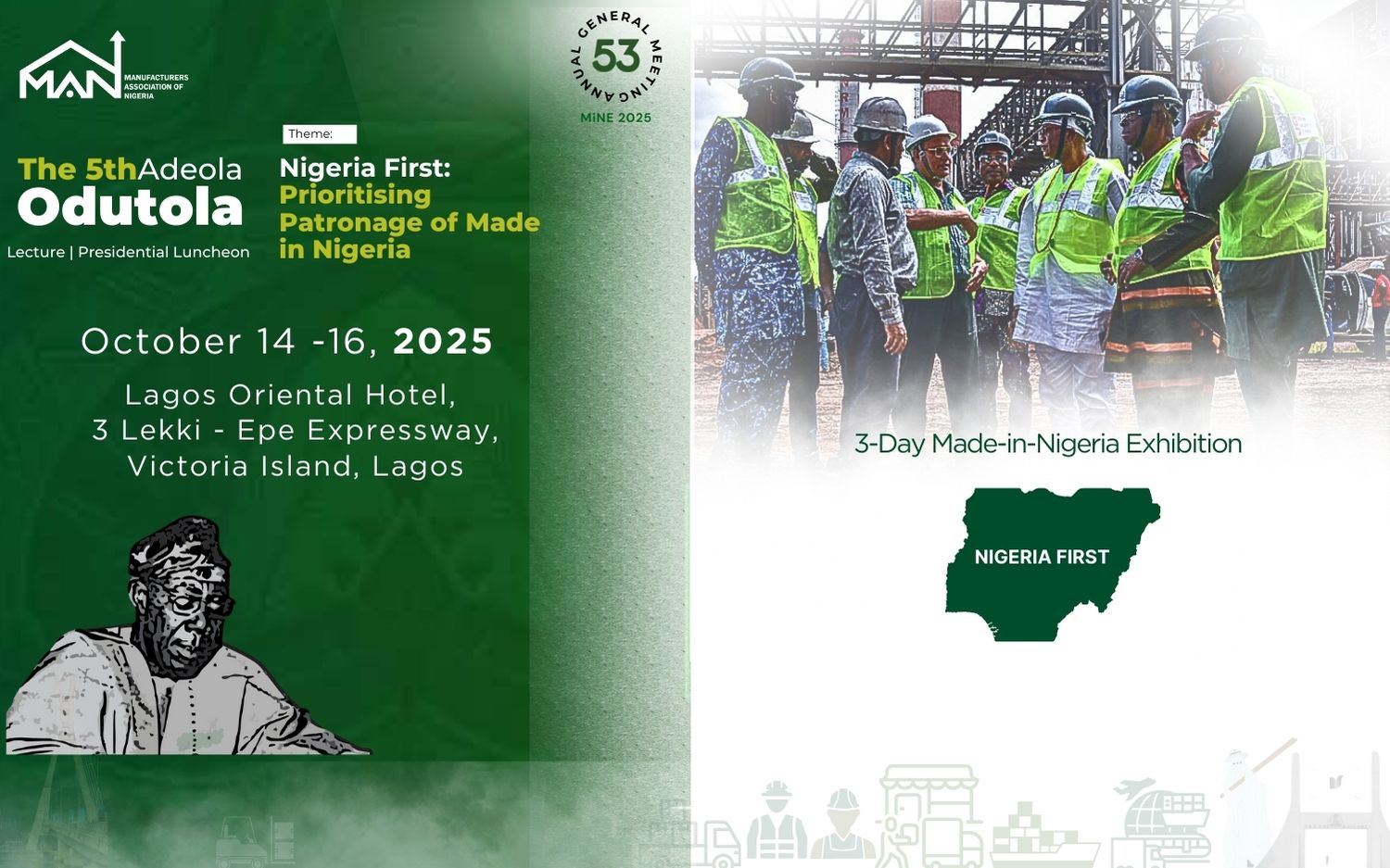 Made-in-Nigeria Exhibition MINE 2025 - Nigeria First