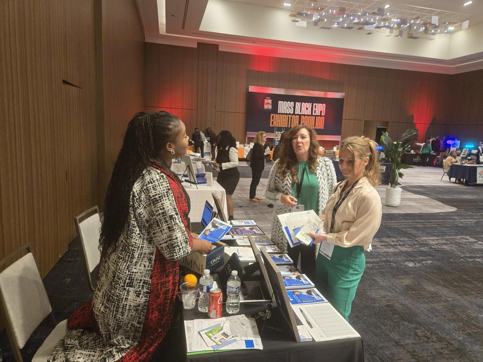 Business Networking at Mass Black Expo