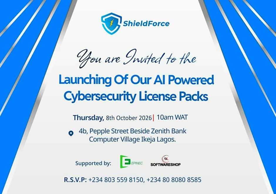 ShieldForce B2C Launch - Nigeria October 2026 - G2Market Ikeja