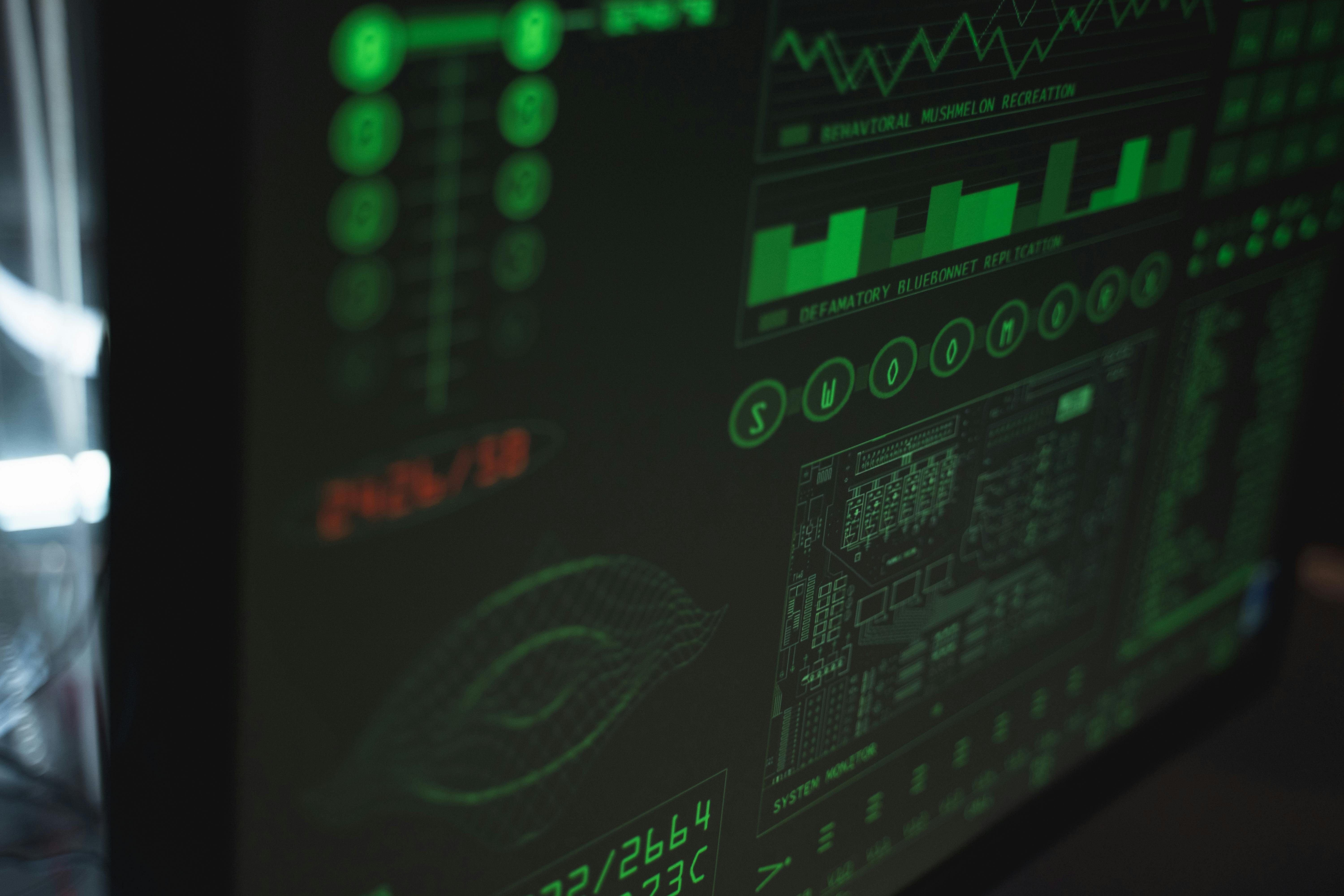 Data encryption visualization